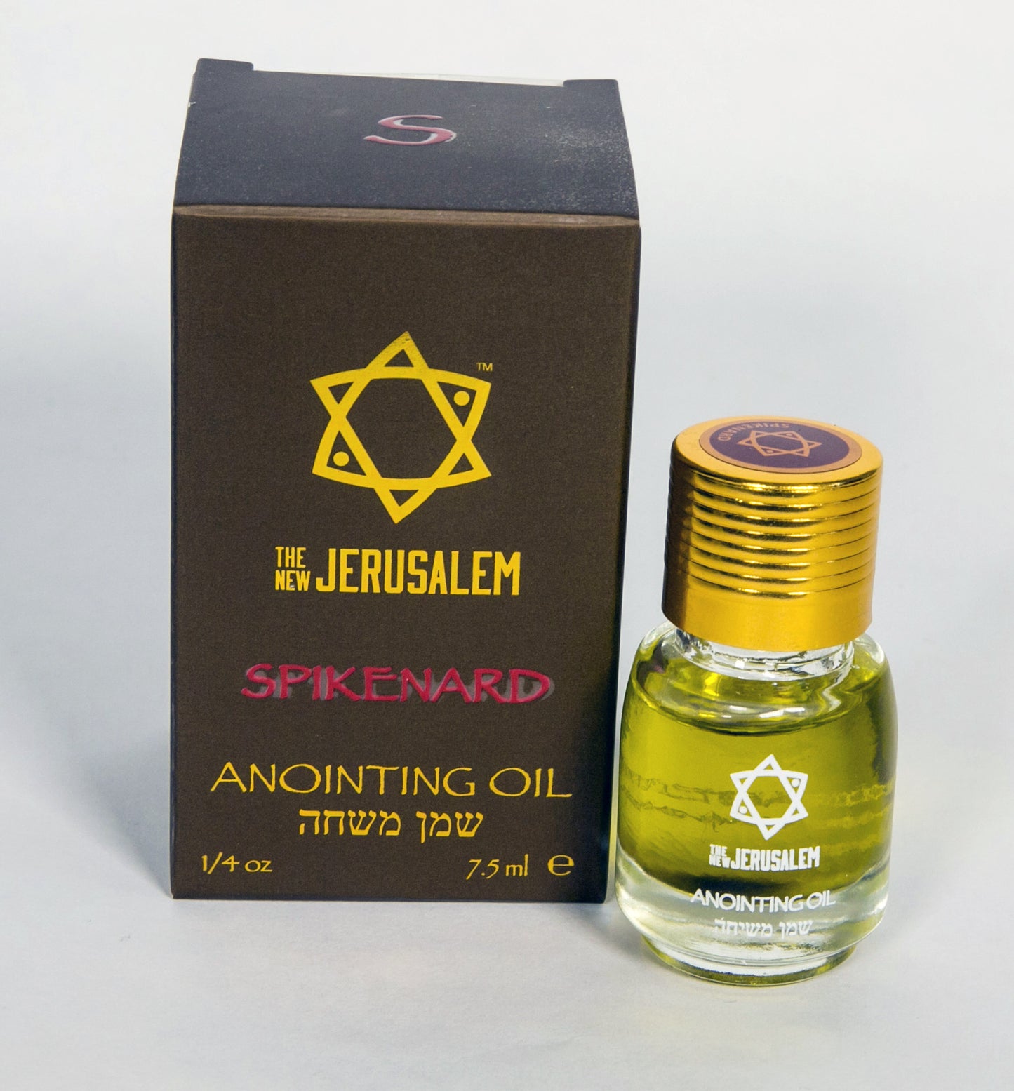 Frankincence Myrrh & Spikenard Anointing Oil – Jerusalem Spirit - Gift store